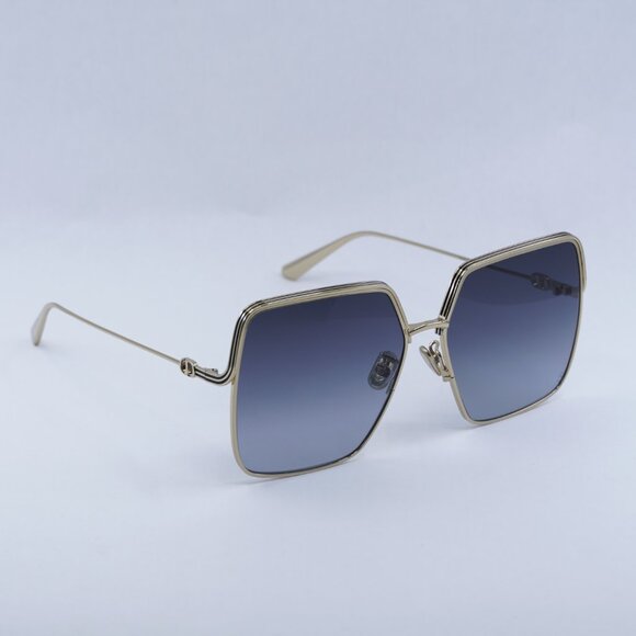 ?️ New Dior EVERDIOR S1U B0A1 Sunglasses - Gold Frame, Grey Gradient Lenses